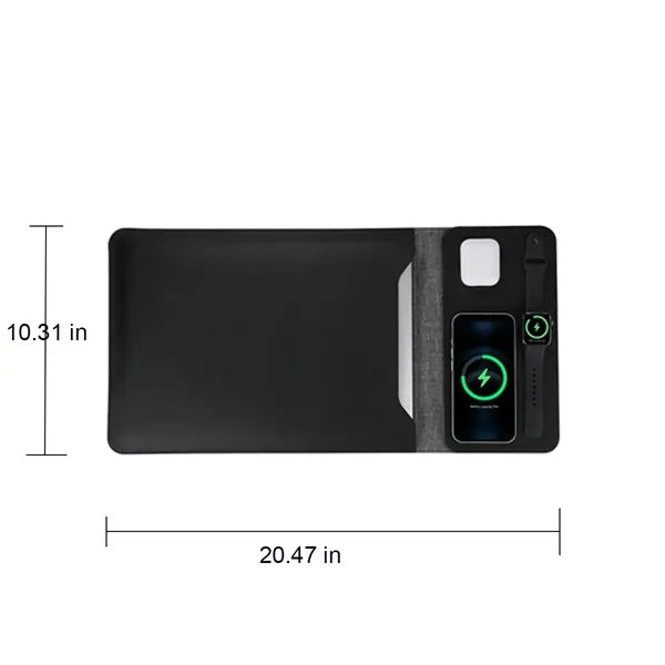 5-In-1 Wireless Charging Laptop Magnetic Computer Case