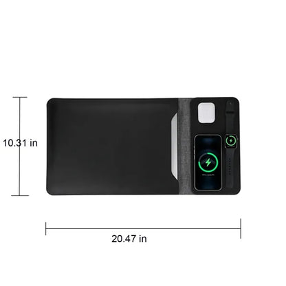 5-In-1 Wireless Charging Laptop Magnetic Computer Case
