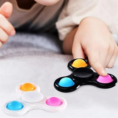 Bubble Pop Fidget Spinner Toy