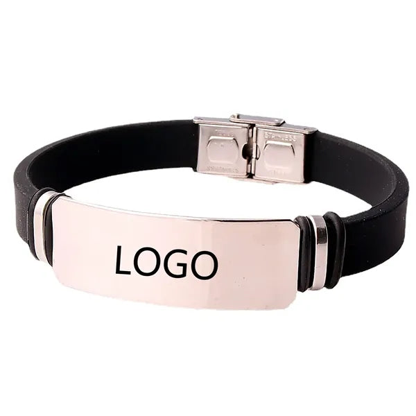 Silicone Basketball Athletic Wristbands
