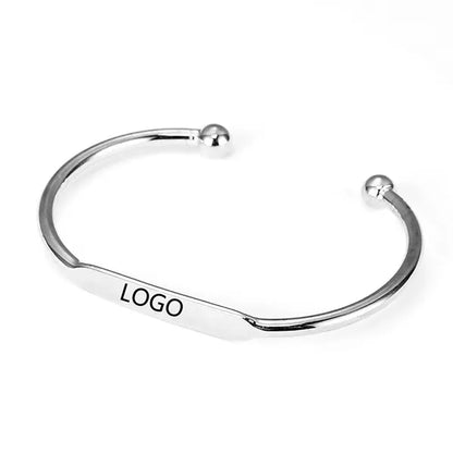 C-shaped Copper Plated Bracelet