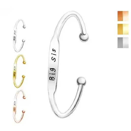 C-shaped Copper Plated Bracelet