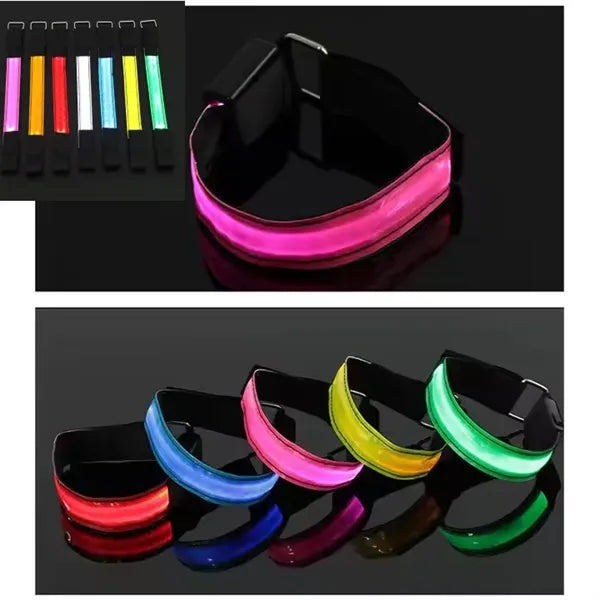 Usb Charging  Night Running Signal Warning Bracelet