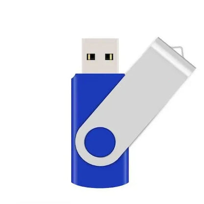 High Speed USB 2.0 Swivel Twister Flash Drive (2GB)