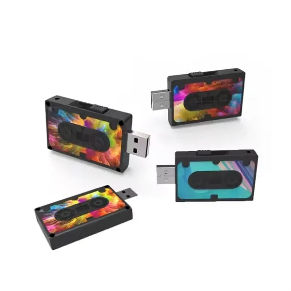 Retro Cassette Tape USB Flash Drive