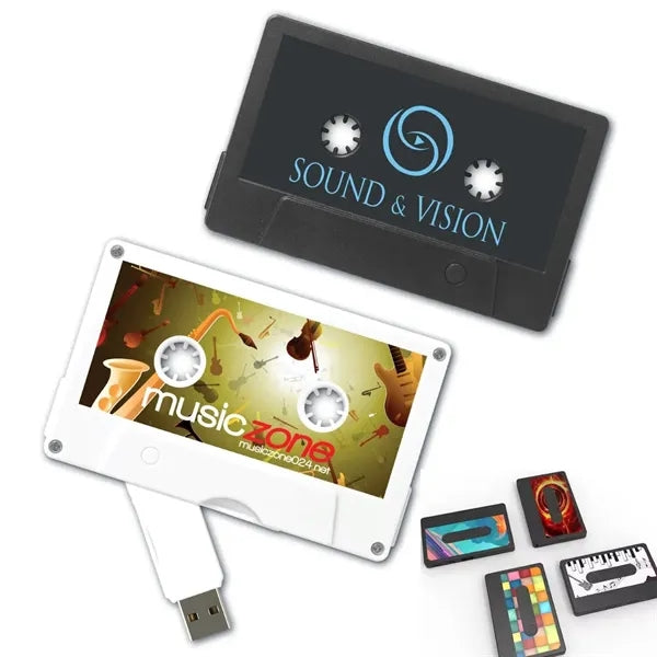 Retro Cassette Tape USB Flash Drive