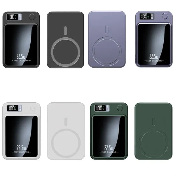 10000mAh Magnetic Wireless Power Bank Portable Charger