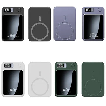 10000mAh Magnetic Wireless Power Bank Portable Charger