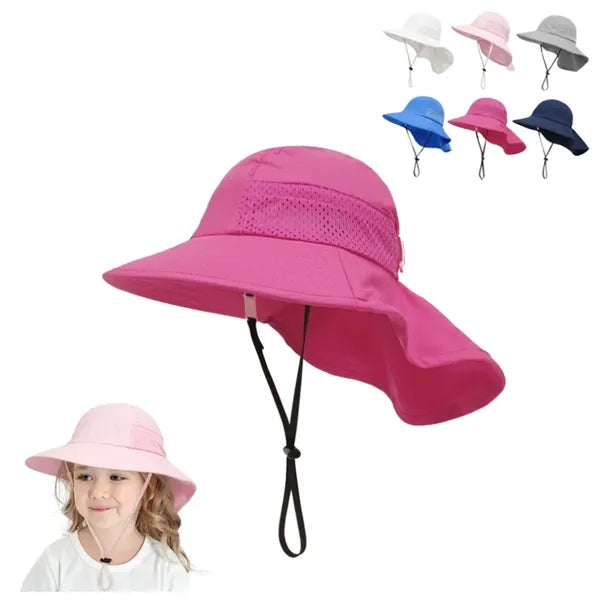 Kids Summer UPF 50+ Protection Caps