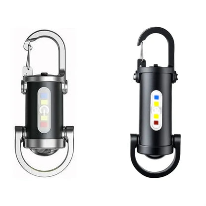 Outdoor Mini Waterproof Rechargeable Keychain Flashlight