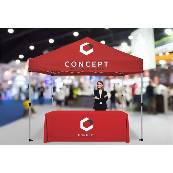 10' Omni Tent Kit (Full-Color Imprint, 4 Locations)