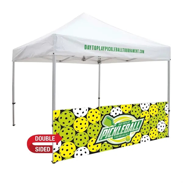 10' Elite Tent Half Wall Kit (Dye Sublimated, Double-Sided)