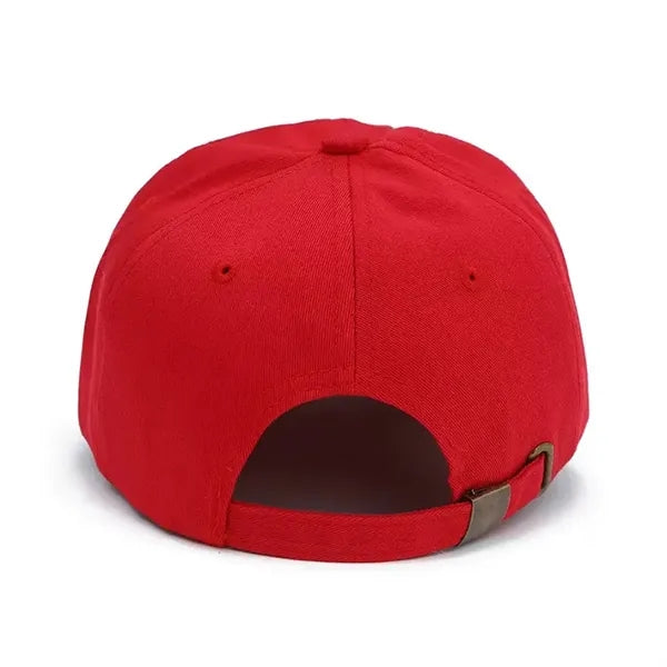 Custom 5-Panel Cotton Baseball Cap with Logo