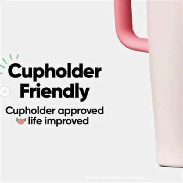 40oz Stainless Steel Tumbler With Handle