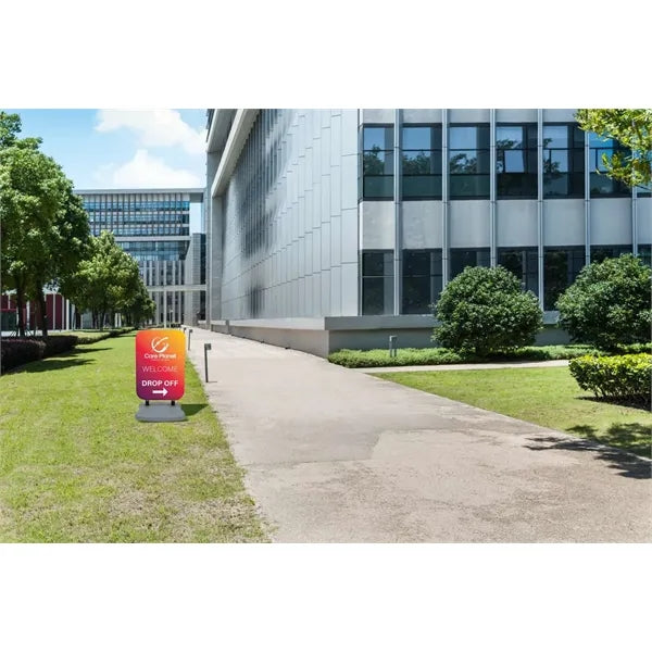 50" EuroFit Flex Sign Kit with Ballast Base