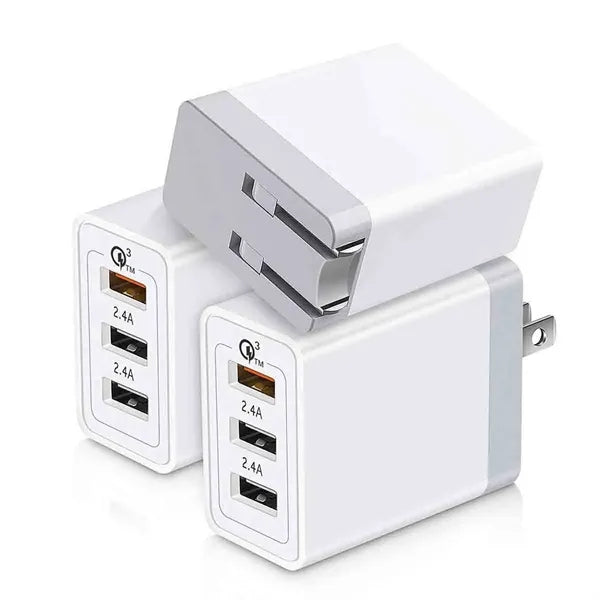 3 Port USB Wall Charger
