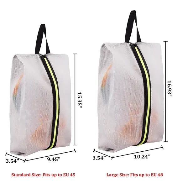 TPU Composite Waterproof Shoe Storage Bag with Handle