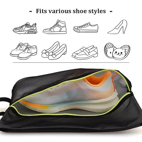 TPU Composite Waterproof Shoe Storage Bag with Handle