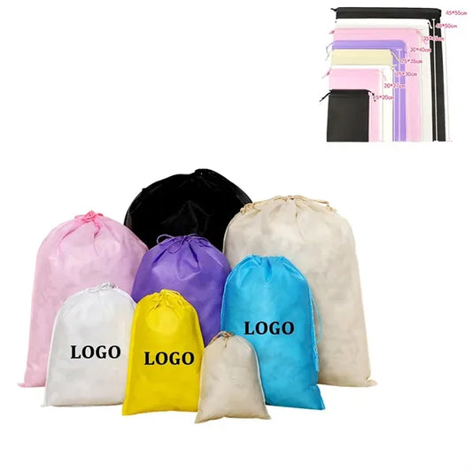Custom Non-Woven Drawstring Storage Bag