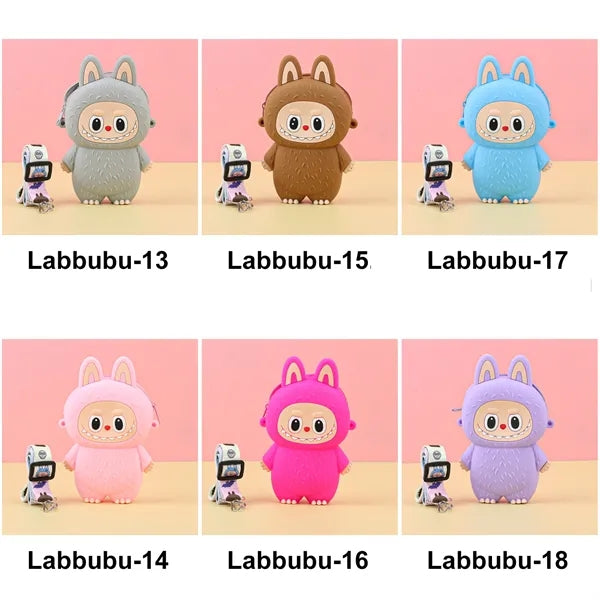 Silicone Labubu Cartoon Crossbody Bag