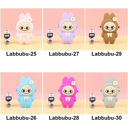 Silicone Labubu Cartoon Crossbody Bag