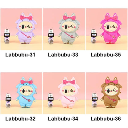Silicone Labubu Cartoon Crossbody Bag