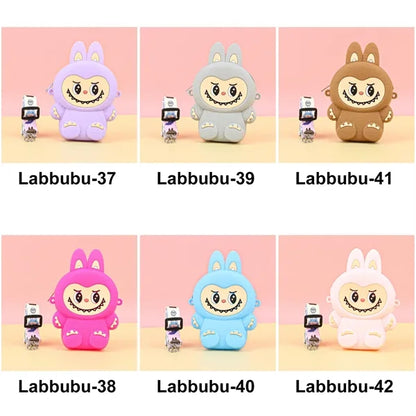 Silicone Labubu Cartoon Crossbody Bag