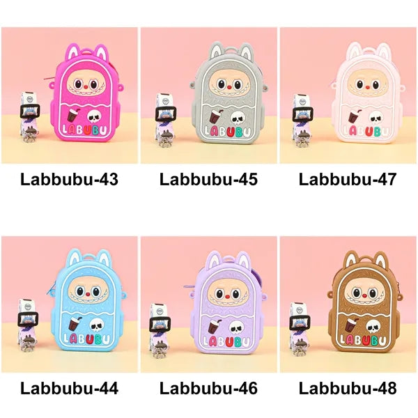 Silicone Labubu Cartoon Crossbody Bag