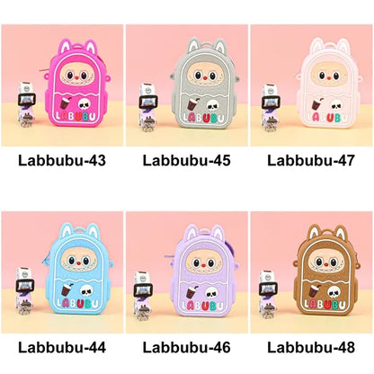 Silicone Labubu Cartoon Crossbody Bag
