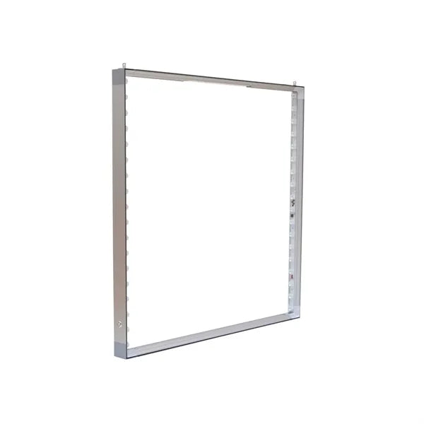 36" x 36" Aerial SEG Glo Ceiling-Mounted Hardware