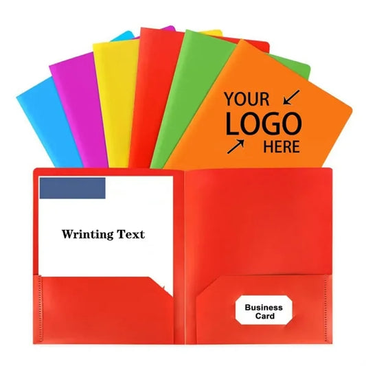 Plastic Folders with Pockets