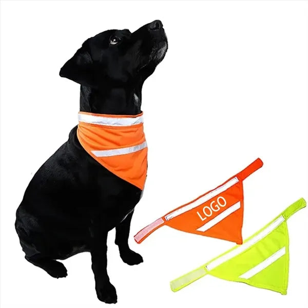 Reflective Collar Bandana For Pets