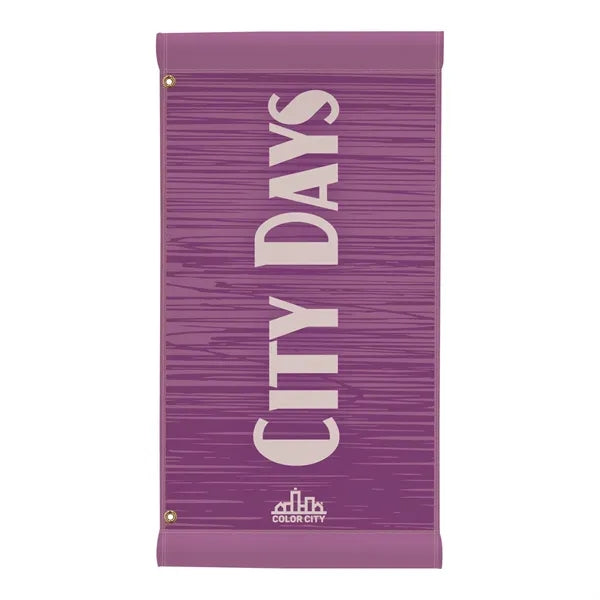18" x 36" Nylon Boulevard Banner Single-Sided