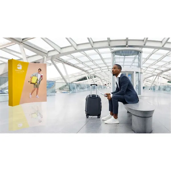 8' Curved Splash Floor Display Wrap Kit (Poly Knit)