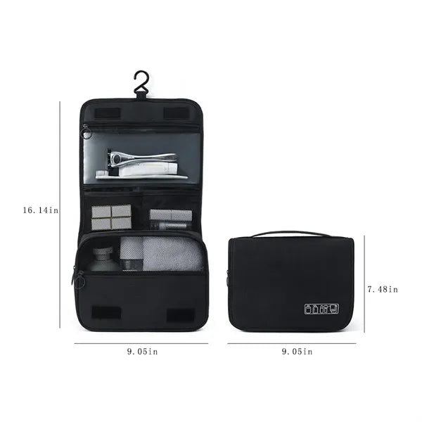 Portable Hanging Organizer Travel Toiletry Bag For Women