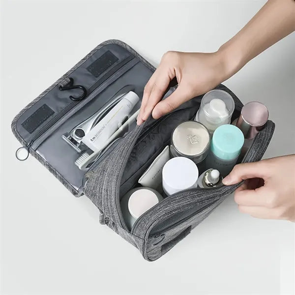 Portable Hanging Organizer Travel Toiletry Bag For Women