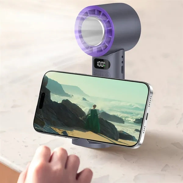 Foldable Rechargeable Mini Cooling Fan Handheld Desktop