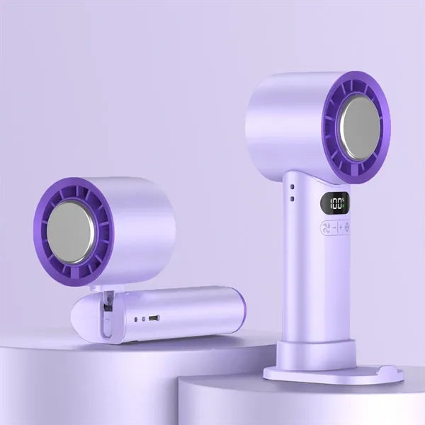 Foldable Rechargeable Mini Cooling Fan Handheld Desktop