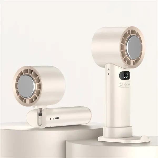 Foldable Rechargeable Mini Cooling Fan Handheld Desktop