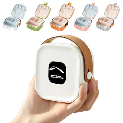 Mini Data Cable Organizer Jewellery Storage Box For Women