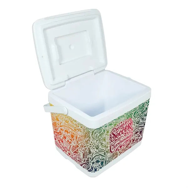 15L Grab-N-Go Cooler, Wrap Graphic and Top Imprint