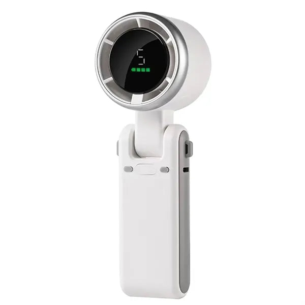 Portable 180 Foldable Mini Turbo Fan w/ Display