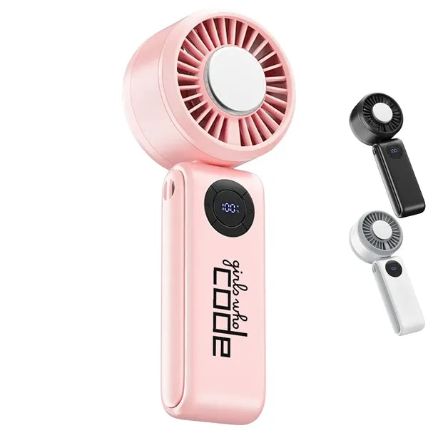 90 Degree Adjustable Folding Wearable USB Charging Fan