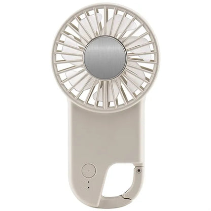Portable Handheld Fan with Carabiner Clip