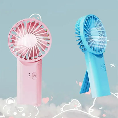 Rechargeable Cooling Fan with Phone Stand