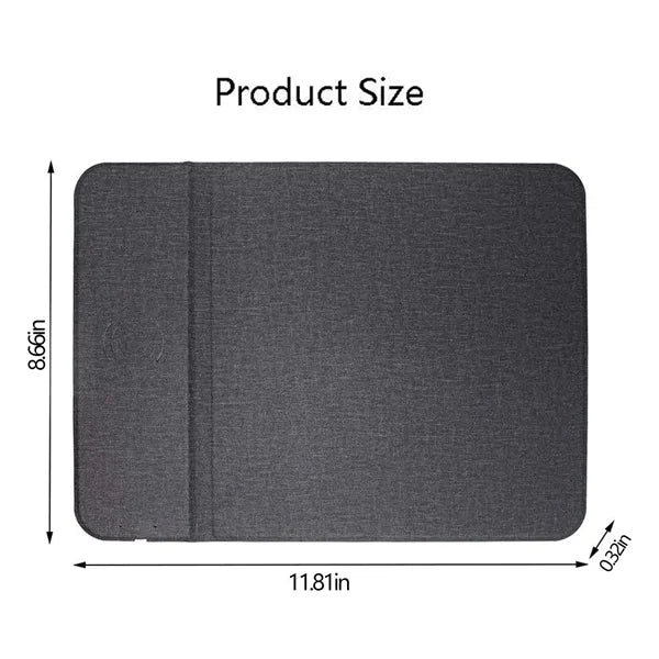 2 In 1 Mobile Phone Wireless Charging Mouse Pad