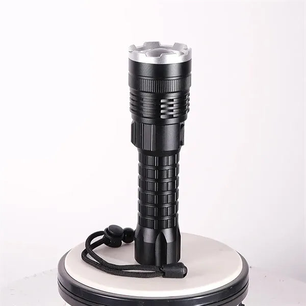 1200mah LED Waterproof Strong Light Rechargeable Flashlight
