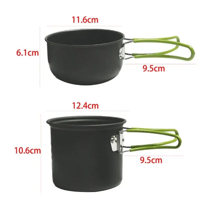 Portable Outdoor Camping Cookware Set
