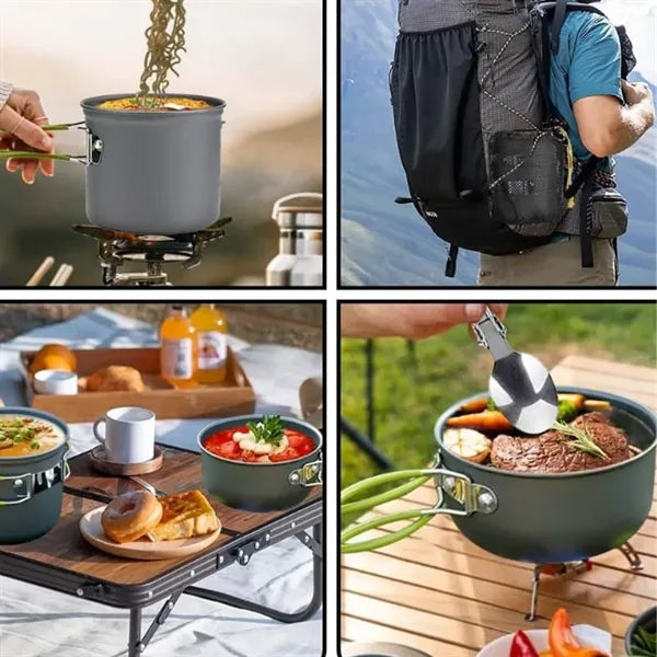 Portable Outdoor Camping Cookware Set