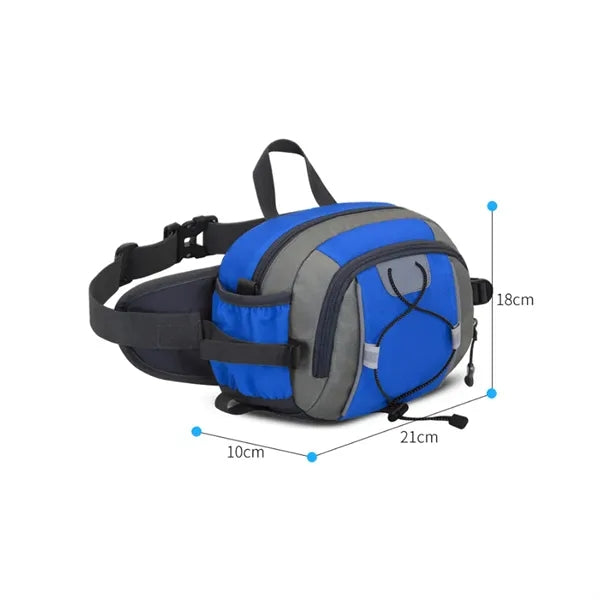 Outdoor Sports Waist Pack with Multiple Pockets